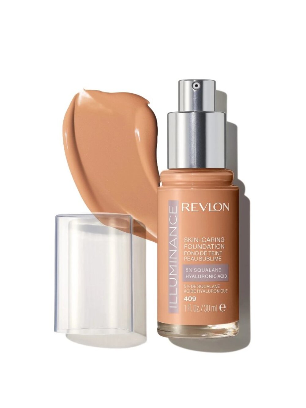 REVLON Illumiinance Skin Caring Brulee 409 Foundation NEW SEALED